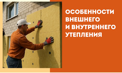 Какие особенности внешнего и внутреннего утепления в Светлограде