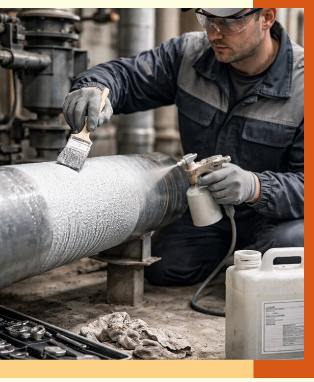 Утепление оборудования жидкой теплоизоляцией в Светлограде от 4571 руб. | ТепломастерСвт